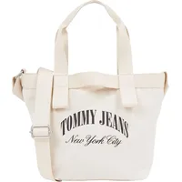 Tommy Hilfiger Tommy Jeans Damen Tjw Hot Summer Mini Tote Aw0aw16217 Tragetasche, Beige (Natural)