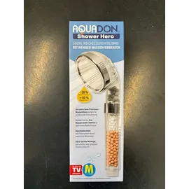 Aquadon Shower Hero – wassersparender Duschkopf mit Mineralsteinen – Duschbrause