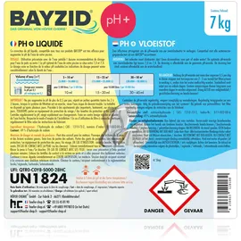 Höfer Chemie Bayzid pH Plus Flüssig für Pools 4 x 7kg