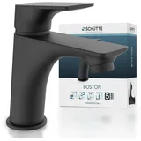 Schütte Boston Einhandmischer Schwarz Matt