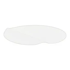 vidaXL Tischfolie Transparent Ø 90 cm 2 mm PVC