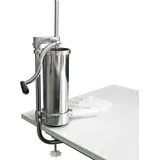 Wiltec Wurstfüllmaschine mit 3,5L Fassungsvermögen für Wurstbrät Wurstmaschine zum Bratwurst selber machen