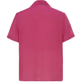 VIVANCE Kurzarmbluse rosa 38