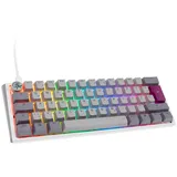 Ducky One 3 Mist Grey Mini PBT, LEDs RGB, MX SPEED RGB Silver, USB, DE (DKON2161ST-PDEPDMIWHHC2)