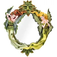 Figuren Shop GmbH Wandspiegel Wandspiegel Elfen - Wald Feen