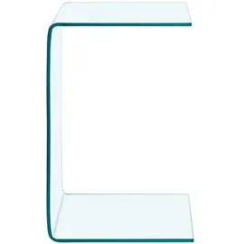 vidaXL Beistelltisch 40x40x60 cm Hartglas