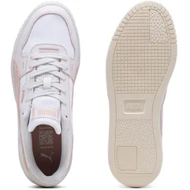 Puma Carina Street Lux Crafted Flowers Damen Plateau-Sneaker White/Rose Quartz 40
