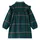 vidaXL Kinderkleid mit Langen Ärmeln und Rüschen Dunkelgrün 92