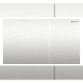 Geberit Sigma70 Betätigungsplatte Edelstahl gebürstet/easy-to-clean-beschichtet