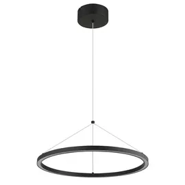 GLOBO Pendelleuchte 1-flg. 120 cm rund schwarz