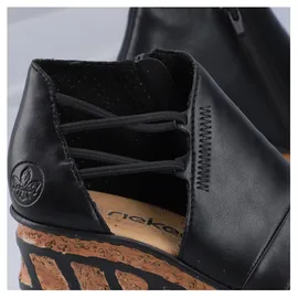 Rieker Keilsandaletten Damen Schwarz 40