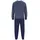 HAJO Pyjama Premium Cotton Blau 62