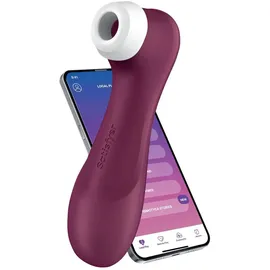 Satisfyer Pro 2 Generation 3 weinrot inkl. Bluetooth + App