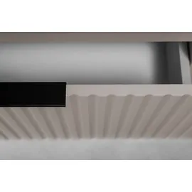Rodan | Waschbeckunterschrank - 120cm | Beige matt - Kaschmir-Töne | B/H/T 120/57/46cm | Beige Tischplatte, Badmöbel, Waschbecken Unterschränk - Beige