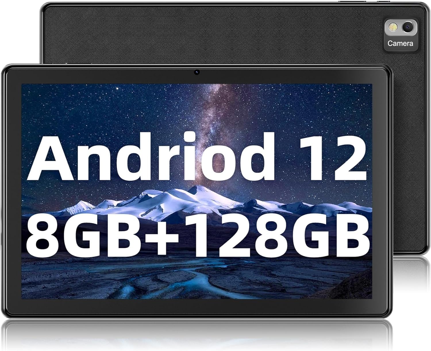 SGIN Tablet 10,1 Zoll 8 GB RAM 128 GB ROM, Android 11 Octa-Core 2,0 GHz Tablet, 1280 x 800 IPS HD, 2 MP + 5 MP Kamera, 7000 mAh, 2,4 G / 5 G WiFi, GPS, TF erweiterbar bis zu 128 GB