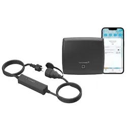Homematic IP Starter Set Outdoor Steckdose – Access Point & Schalt-Mess-Kabel - steuert Leuchten oder Elektrogeräte im Außenbereich