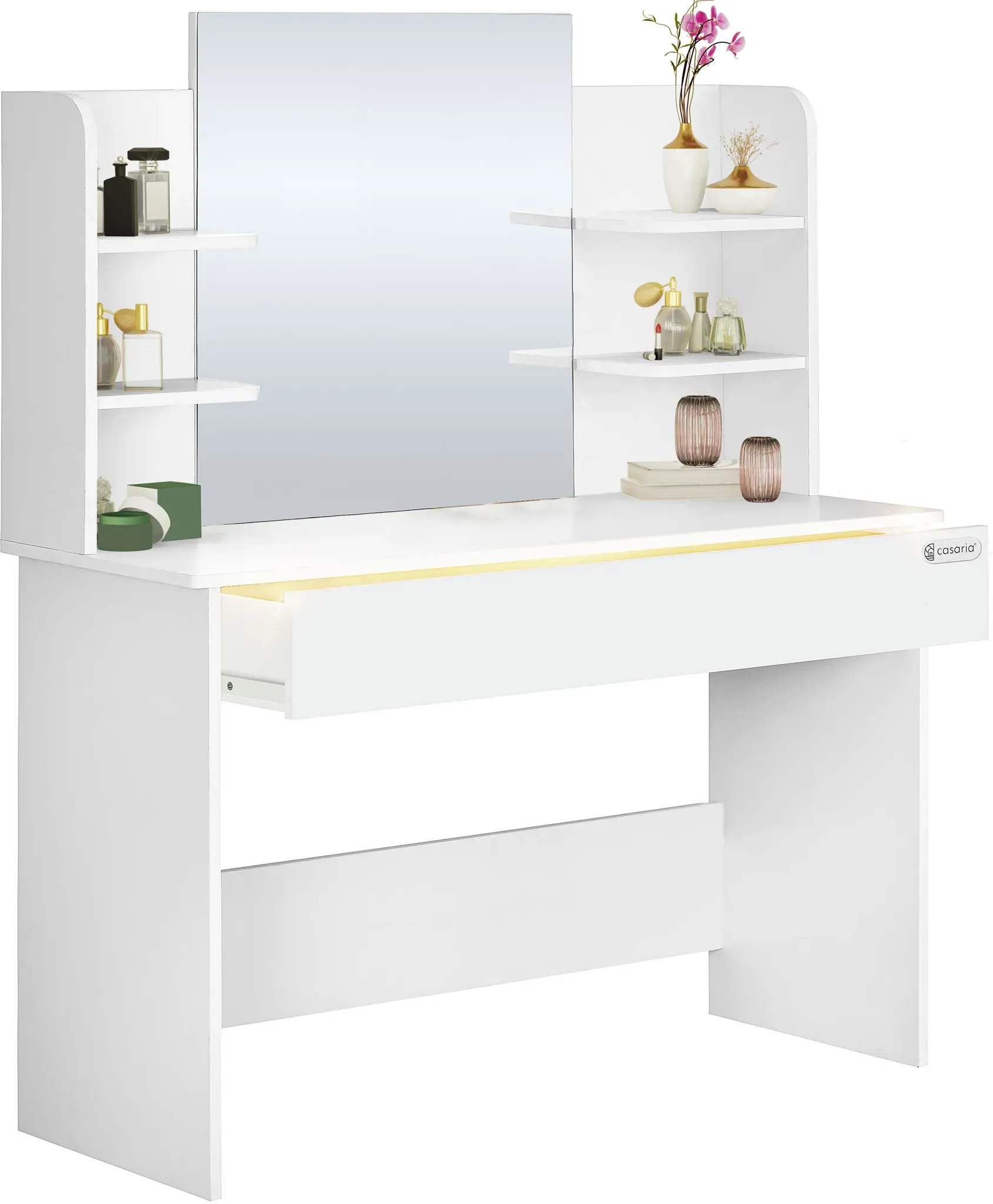 Dressing Table Lucia White 140x110x40cm