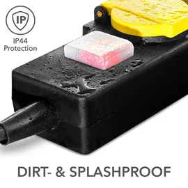 Trotec Steckdosenleiste PVP6 2 m Schwarz