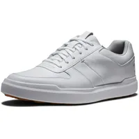 FootJoy Contour CasualGolfschuh für Herren, Weiß, Weiß, Grau, 42) EU - 42 EU