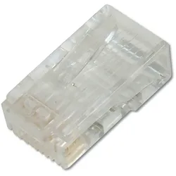 ASSMANN DIGITUS Modularstecker für Rundkabel, CAT 6, 8P8C, ungeschirmt