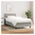 vidaXL Boxspringbett 90 x 200 cm Hellgrau