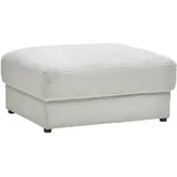 CARRYHOME Hocker Creme, Textil, rechteckig, 100x47x80 cm, Wohnzimmer, Hocker, Sitzhocker