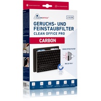 Clean Office Drucker Feinstaubfilter Carbon 2er, Zubehör Luftbehandlung