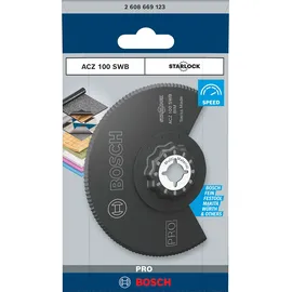 Bosch ACZ 100 SWB Segmentsägeblatt 100 mm 1er-Pack