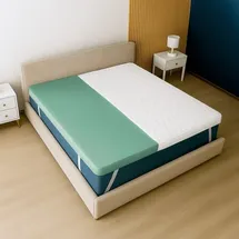 The White Stone Topper 140 x 200 cm H2 Memory Foam