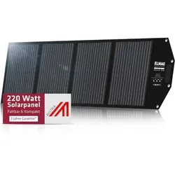 Faltbares Solarpanel SOLAR 220 - monokristallin
