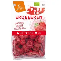 Landgarten Erdbeeren gefriergetrocknet bio