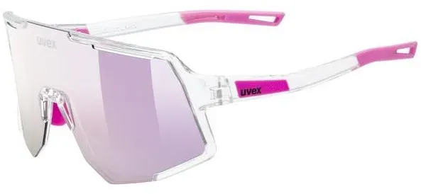 Uvex Sequenze clear mirror pink cat. 3 one size