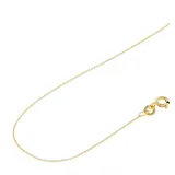 Acalee 10-1008 Halskette 333 Gold / 8 Karat Anker-Kette 0,8 mm, 38 cm