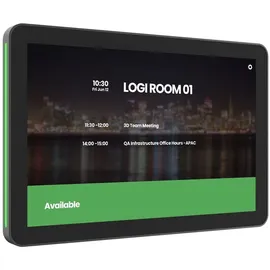 Logitech Tap Scheduler Purpose-Built Scheduling Panel for Meeting Rooms