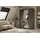 altdecor Schiebetürenschrank VOXI 160 x 216 x 61 cm Grau