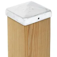 ROG-Gardenline Pfostenkappe (10 St), Stahl 101 x 101 mm 10 cm