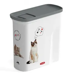 CURVER Pet-Futter-Container Futtercontainer Katze 2l
