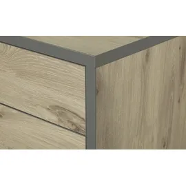 Uno Orlando Lowboard 156 cm Mehrfarbig Holzwerkstoff