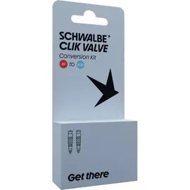 Schwalbe ClikValve Umrüst-Set SV - Fahrradzubehör - schwarz