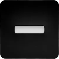 Zamel Lami LED-Wandeinbauleuchte 1 schwarz