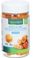 Naturland Gummies Douleurs articulaires et musculaires 60 pc(s)