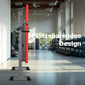Wiltec Hantelbank klappbar Schwarz