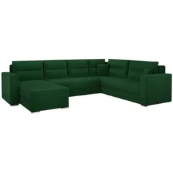 Couchgarnitur Sofa Sofagarnitur Captain U mit Schlaffunktion Wohnlandschaft