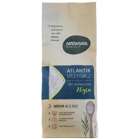 Naturata Atlantik Meersalz, mit jodhaltigen Bio Algen bio