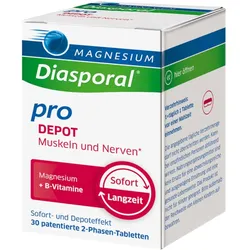 MAGNESIUM Diasporal pro DEPOT Muskeln + Nerven  30 St Tabletten