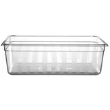 HENDI Gastronormbehälter, Temperaturbeständig von -40° bis 110°C, Geruchs- und geschmacksneutral, Geschirrspülmaschinengeeignet, GN 2/1, 650x530x(H)200mm,