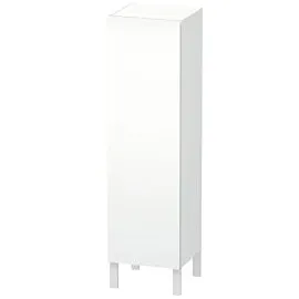 Duravit L-Cube Halbhochschrank individual, Tür rechts, weiß matt