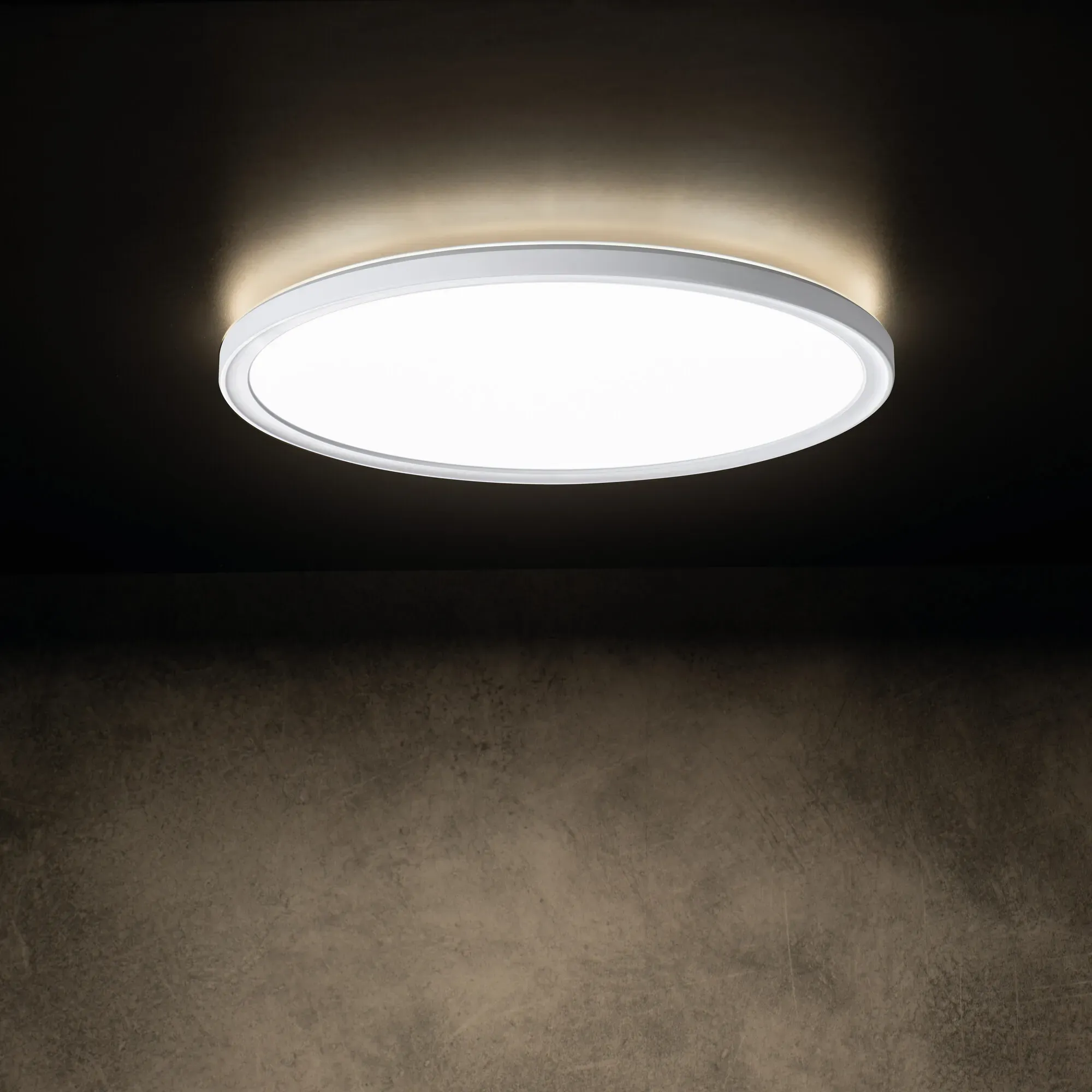 Kanlux miLEDo Deckenleuchte AZPO LED Ø 225 mm 11.8 W IP54 weiß - CCT Switch