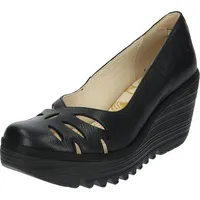 Fly london Damen YUBI480FLY Wedges, Black, 38 EU