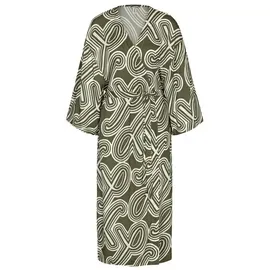 Triumph Strandkleid Grün/Weiß 48
